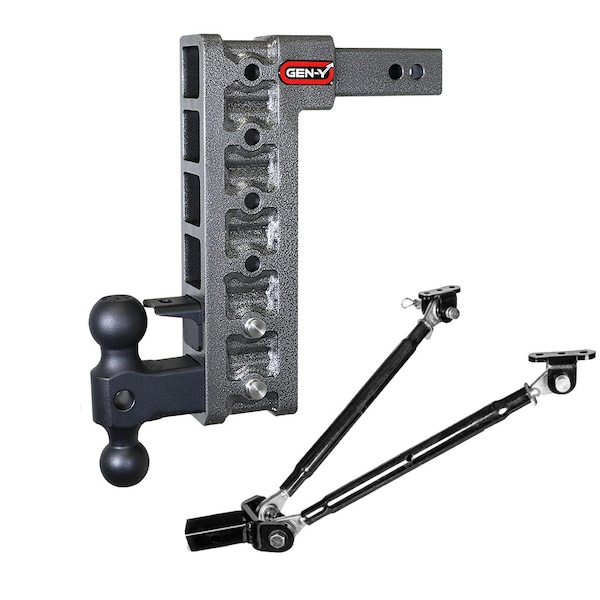 Mega-Duty Series, 2" Shank, Hitch, Versa-Ball & Pintle, GH-326